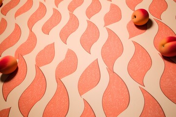 Wall Mural - red apple background