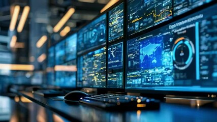 Data Transition on Command Center Screen