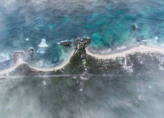 Canvas Print - Dawn - Tulum, Mexico