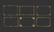 © denscreative - Vintage decorative frame collection for elegant invitations and certificates