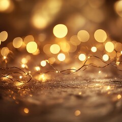 Sticker - Warm, glowing lights create a magical atmosphere, perfect for celebrating holidays, events, or enhancing cozy settings.