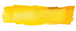 © PixMarket - Yellow paint stroke isolated on transparent background