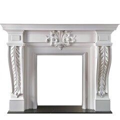 Poster - PNG Arch architecture white background fireplace 