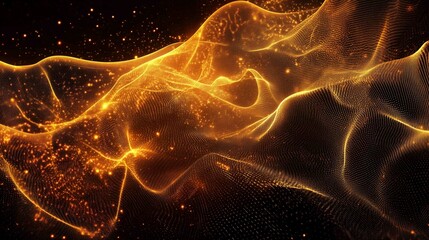 Digital background for tech, AI, data, audio, graphics, and more