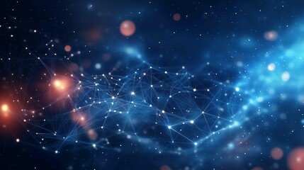 Digital background for tech, AI, data, audio, graphics, and more