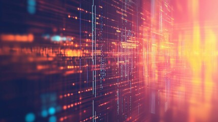 Digital background for tech, AI, data, audio, graphics, and more
