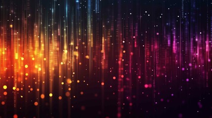 Wall Mural - digital abstract background. can be used in the description of network abilities, technological proc