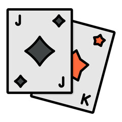 Sticker - Cards Icon