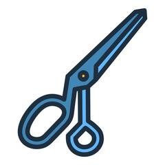 Wall Mural - Fashion Scissors Icon