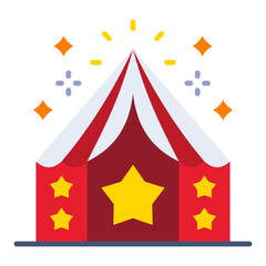 Sticker - Tent Icon