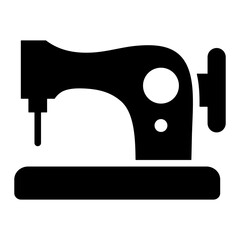 Wall Mural - Sewing Machine Icon