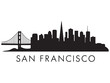 © Rahman - San Francisco city skyline silhouette