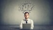 © ole - Person Contemplating Questions in Front of Laptop