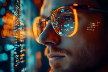 Coding and Futuristic Technology with Man Focusing on Holographic Cyber Security and Trading Data