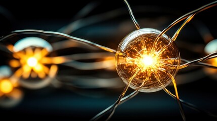 Aufkleber - Illuminating the Future The Power and Beauty of Modern Lighting Technology