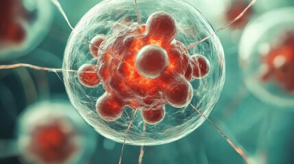 Aufkleber - Exploring the Intricacies of Cellular Structures and Their Role in Life Sciences