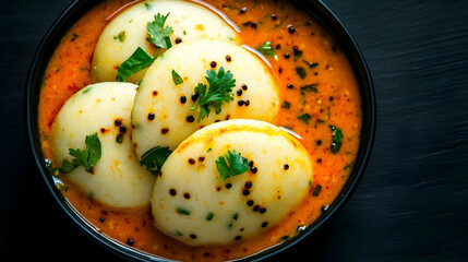 Idli Sambar, South Indian Breakfast Food