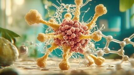 Aufkleber - Understanding the Structure and Functionality of Viruses in the Microbial World