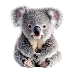 Aufkleber - Cute Baby Koala isolated on transparent background