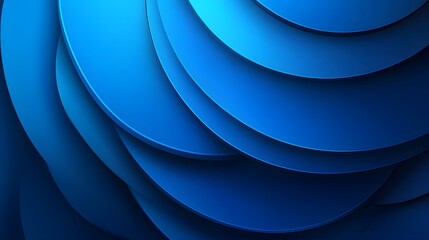 Abstract blue modern background with circle elements. Digital technology concept. vector illustration