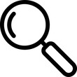 © dima040293 - Simple vector icon magnifying glass