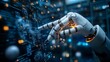 © amorn_m - Robot Hand Interface.