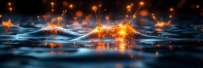 Fototapete - Conceptual image depicting a futuristic scenario where advanced intelligence and neural networks are used to control and manipulate human behavior,suggesting themes of surveillance,social control.