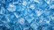 © Sayfar - Minimalistic blue ice texture with delicate geometric shapes