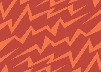 Poster - Abstract background with gradient zigzag line pattern