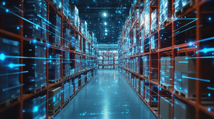 smart warehouse management system using augmented reality technology to identify package picking and
