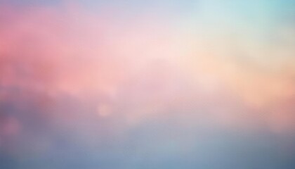 Aufkleber - Dreamy Pastel Gradient: Soothing Blend of Soft Pinks, Blues, and Warm Hues in Abstract, Faded Background Design