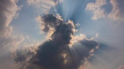 Wall Mural - clouds in the sky
