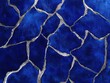 © Rudsaphon - Abstract Cracked Velvety Blue Textured Background with Elegant Mesmerizing Geometric Patterns
