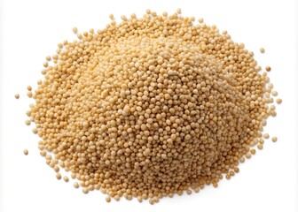 quinoa isolated on white