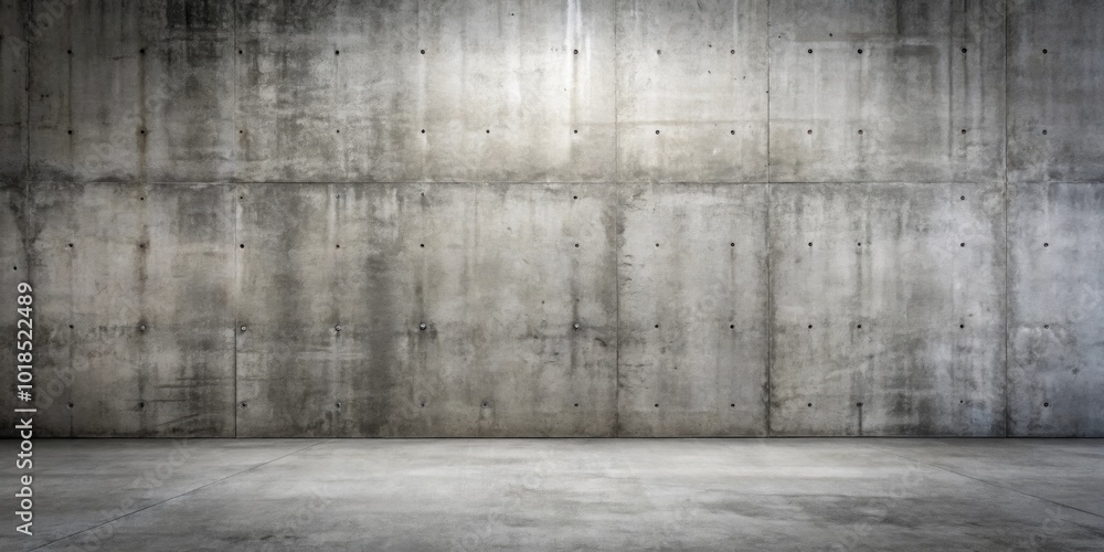 Loft style cement wall with a textured concrete surface background ...