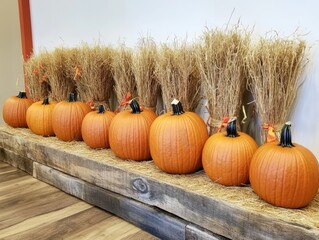 Sticker - Pumpkin Stalks Available for Purchase at Grocery Store