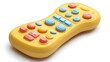 © FarhaStock - Yellow Remote Control with Colorful Buttons and Buttons for Smart Home