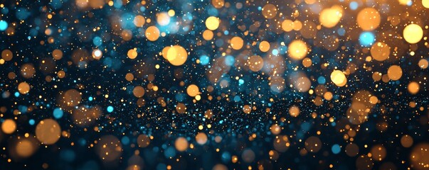 Abstract bokeh background with vibrant colors and soft light effects.