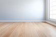 © photo for everything - Close-Up of White Oak Flooring Corner | Showcasing the Elegance and Durability of Hardwood Floors
