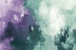 © Outkast - Abstract Painting with Purple, Green, and White Strokes