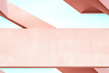 Wall Mural - seamless abstract pink painted concrete structure , isolated on white background, , copy space for t