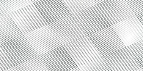 White geometric pattern transparent background. minimal surface curve wave creative line texture. Vector tech geometric thin diagonal striped line pattern gradient minimal background. 