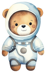 Wall Mural - png astronaut cartoon space cute.