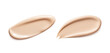 © mariia_may - Foundation beige stroke. Face Cosmetic, make up. Cream texture, liquid cosmetic smear. Foundation, BB cream, CC cream, Concealer, face skin product. Realistic Vector 3d Illustration Set