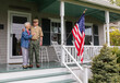 © Raymond Forbes LLC/Stocksy - Senior Citizen  Veteran Portrait at home  with wife