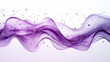 © BOTAHRY DEX - A white and purple background with a purple wave and bubble clusters in the center
