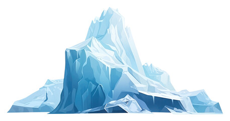 Sticker - PNG Ice berg outdoors iceberg nature.