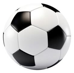 Wall Mural - PNG Soccer ball football sports white background.