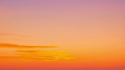 Wall Mural - Twilight Sky with Orange Gradients