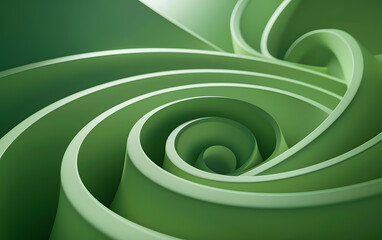 The dynamic and abstract green swirls resemble smooth, flowing waves, creating a visually captivating motion. Ideal for natureinspired backgrounds with a modern and creative touch